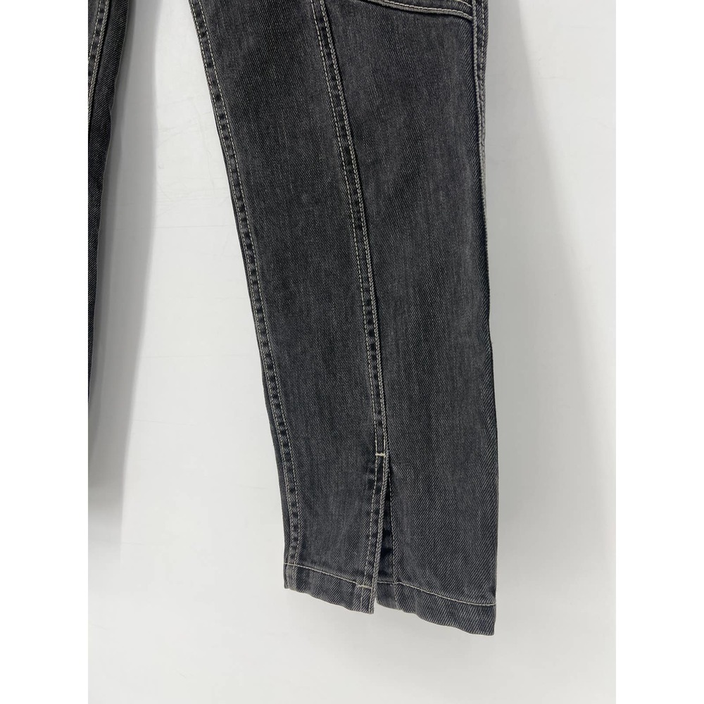 Etoile Isabel Marant Gray Seamed Slit Front Jeans - Picture 6 of 13